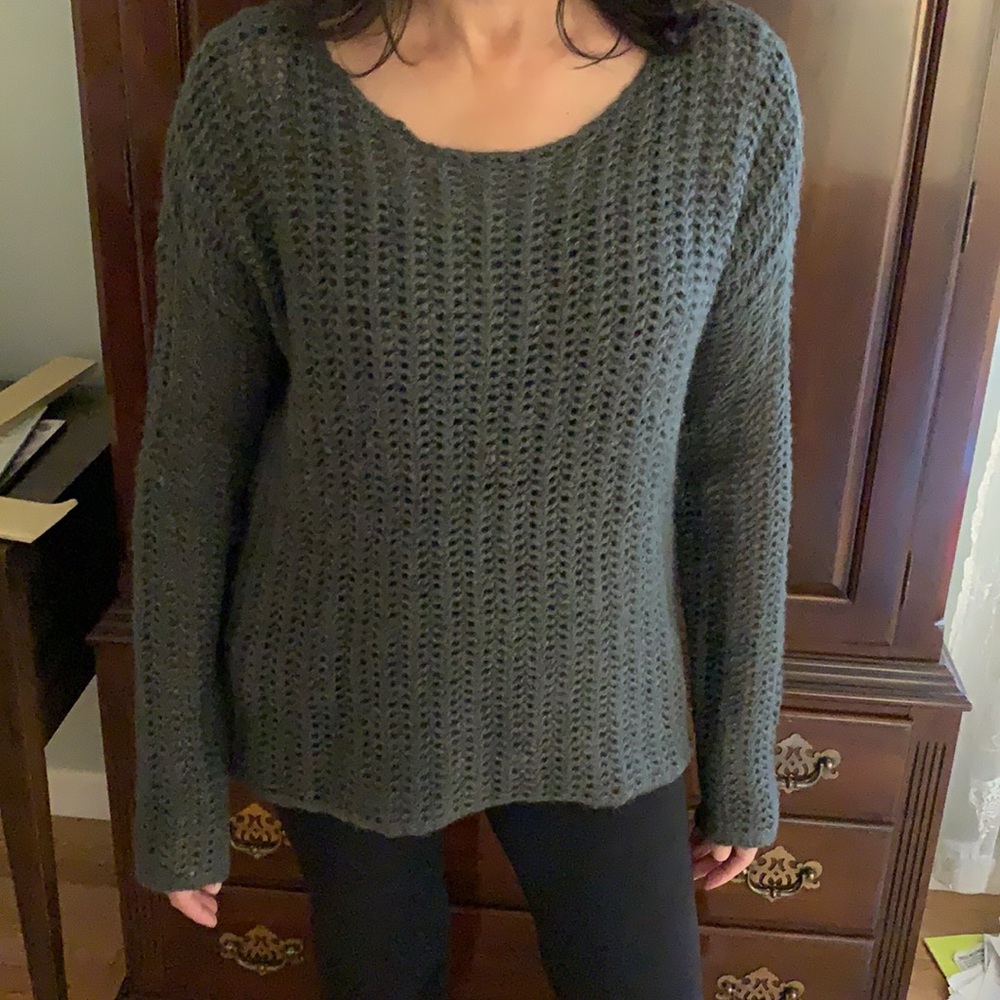 Calvin Klein Open Weave Sweater - Picture 6 of 11